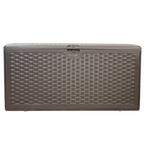 Decksplore Deck Box, Outdoor Storage Box, Patio Gardening Tools, Water and UV Resistant for Patio, Garden, Lawn, - 1 of 4