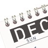 Three-Month Reference Wall Calendar, Contemporary Artwork/Formatting, 12 x 27, White Sheets, 15-Month: Dec 2025 to Feb 2027 - 4 of 4