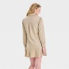 Long Sleeve Flounce Hem Mini Maternity Shirtdress - Isabel Maternity by Ingrid & Isabel™ - 2 of 3
