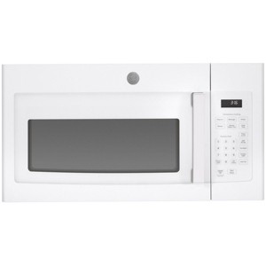 GE 1.6 Cu. Ft. Over-the-Range Microwave Oven, White - 1 of 4