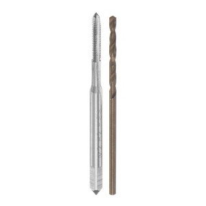 Unique Bargains Cobalt High Speed Steel Straight Flute Twist Drill Bit Tap and Bit Set - 1 of 3
