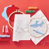 2ct Summer Craft Hot Pad/Coaster Punch Needle Kit - Mondo Llama™ - 3 of 4