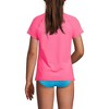 Lands' End Kids Slim Short Sleeve Crew Neck UPF 50 Swim Rash Guard - 2 of 3