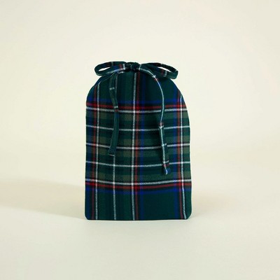 Kids Green Tartan Plaid Flannelette Luxe Pajama Set - Posh Peanut