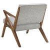 NicBex Accent Chair Wood Frame Upholstered Modern Lounge Chair Reading Chair Comfy Chair for Living Room - 2 of 4
