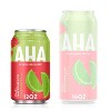 AHA Lime + Watermelon Sparkling Water - 8pk/12 fl oz Cans - image 3 of 3
