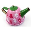 Metal Teapot And Cups Kitchen Playset (Flower) - 2 of 4
