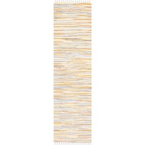 Rag Rug RAR129 Hand Woven Indoor Rugs - Safavieh - 1 of 4