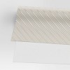 30” 25 sq ft Christmas Roll Wrap Blush/White/Gold Diagonal Stripes - Wondershop™ - 3 of 3