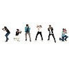 "Photographers" 6 piece Diecast Figure Set (6 Figures) Limited Edition for 1/64 Scale Models by American Diorama - 2 of 4
