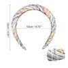 Unique Bargains Women's Foam Raffia Straw Headband 1 Pc - 4 of 4