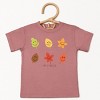 SmileyWorld Fall Leaves - Youth Short Sleeve Graphic T-Shirt and Toddler Short Sleeve Graphic T-Shirt - 2 of 3