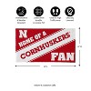 Evergreen Home of a Fan University of Nebraska 28" x 16" Woven PVC Indoor Outdoor Doormat - 2 of 4