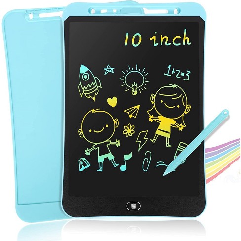 Lcd Writing Tablet, 2 Pack 10 Inch Colorful Doodle Board Drawing Pad For  Kids, on eBid United States