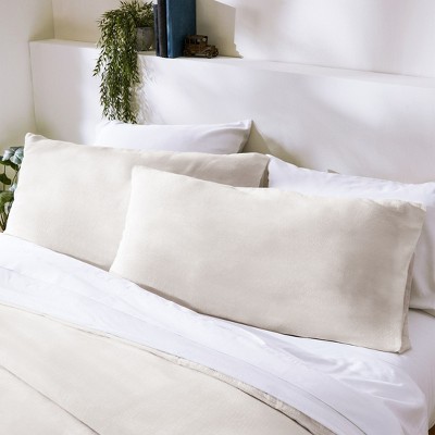 Natural Linen Queen Duvet Cover Set with Pillow Shams
