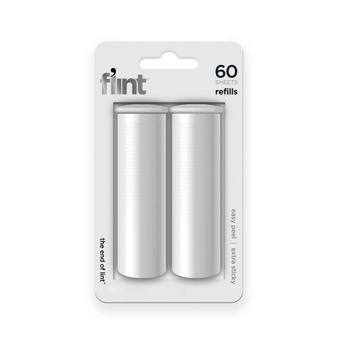 4-pack Mini Portable Lint Rollers Travel Size, 90 Sheets Eco