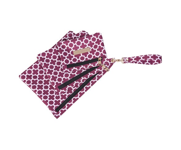 Jenni Chan Aria Broadway Clutch 3pc Set - Cranberry