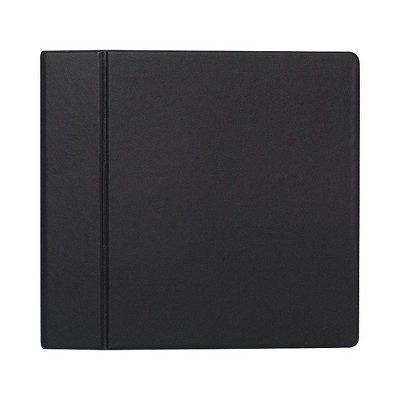 Staples Heavy-Duty 4" 3-Ring Non-View Binder Black (24662-US) 56259-CC/24662