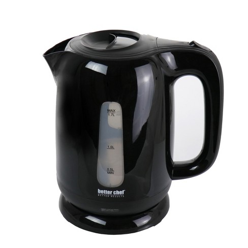 Better Chef 1.7 Liter 360 Degree Clear Glass Cordless Electric Kettle  985117975M - The Home Depot