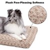 Bellura Pet - Mocha Swirl Lush Pet Bedding - Coffee Brown - 4 of 4