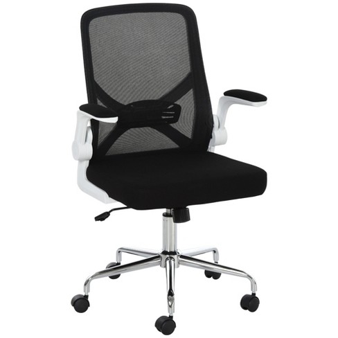 Costway Tall Office Chair Adjustable Height W/lumbar Support Flip Up Arms :  Target