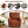 RISOKEYS 360°Swivel Accent Chair - Swivel Barrel Chair, Modern Upholstered Armchair,with Side Pockets for Living Room, Bedroom, Office - 4 of 4