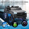 24V Licensed Chevrolet Silverado 2-Seater Electric Ride-On Car for Kids ¨C Large 21" Seats Powered Truck Toy - 4 of 4