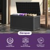 Sersper 260 Gal Outdoor Resin Deck Box and Bench, Multipurpose Storage Container for Patio and Garden - 4 of 4