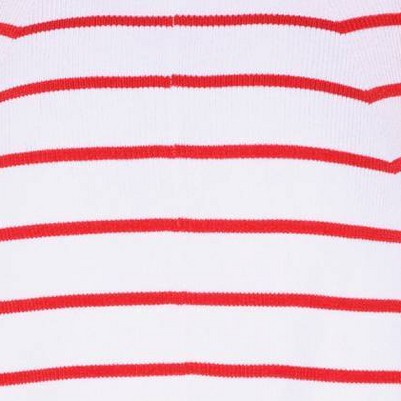 White/Red Striped