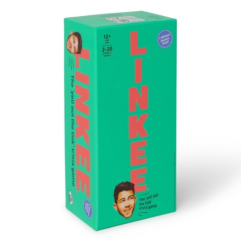 Linkee Party Trivia Card Game Nick Jonas Edition - image 1 of 4
