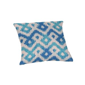 Casual Cushion Patterned 1-Piece Indoor/Outdoor Square Throw Pillow - 1 of 4