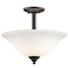 Kichler Lighting Wynberg 2 - Light Semi-Flush Mount in  Olde Bronze - 4 of 4