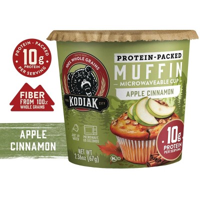 Kodiak Cakes Protein-Packed Fall Harvest Apple Cinnamon Muffin Cup - 2.36oz
