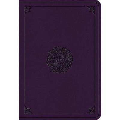ESV Student Study Bible (Trutone, Lavender, Emblem Design) - (Leather Bound)