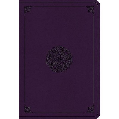 ESV Student Study Bible (Trutone, Lavender, Emblem Design) - (Leather Bound)