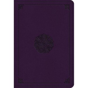 ESV Student Study Bible (Trutone, Lavender, Emblem Design) - (Leather Bound) - 1 of 1