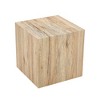NicBex Modern 15.7" Square Small Coffee Table with Solid Frame for Living Room and Office - 3 of 4
