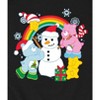 Men's - Care Bears - Christmas Snowman Graphic Fleece Sweatshirt - 2 of 4