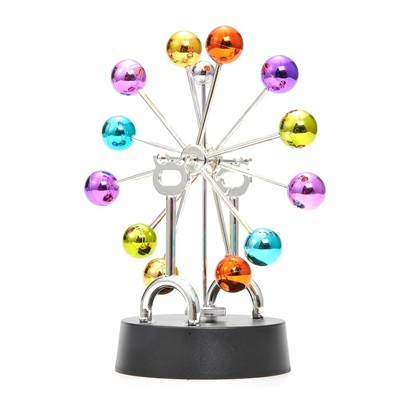 Kinetic Ferris Wheel Perpetual Motion With Colorful Balls Office Desk Decor 