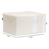 REGALWOVEN Foldable Organizing Bedroom Clothing Storage Bags with Handles - 2 of 4