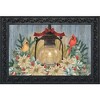 Briarwood Lane Christmas Doormat 30x18 Indoor Outdoor Warm Winter Candle Winter For Christmas Doormat - 2 of 4