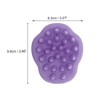 Unique Bargains Hair Shampoo Brush 3.86"x3.27"x2.48" 1 Pc - 4 of 4