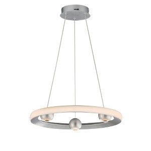 ET2 Lighting Nodes 1 - Light Pendant in  Brushed Aluminum - 1 of 4