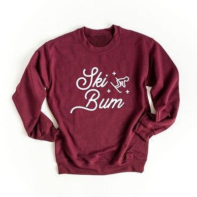 Simply Sage Market Women's Graphic Sweatshirt Ski Bum Skier