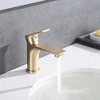 Grungis Single Handle Lavatory Bathroom Sink Faucet,Bathroom Faucets for Home Sinks - 2 of 4