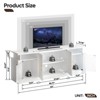 Bestier Modern Gaming TV Stand with LED lights and storage cabinets - 4 of 4