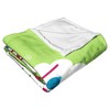 Warner Bros. Looney Tunes Christmas Drip Silk Touch Throw Blanket 50x60 Inches - 4 of 4