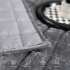 Hachikiko Soft Plush Luxurious Velvet Quilt Set with Pillow Shams, Modern Quilted Bedding for Bedroom & Guest Room Decor - 4 of 4