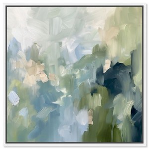 Art Remedy Minted Brush Minimal Abstracts Framed - 1 of 4