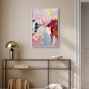 Art Remedy Burgundy over Lavender Retro Abstract Wall Art Framed - 2 of 4